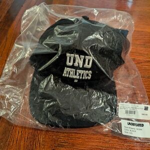 Undefeated Black UND Athletics Hat